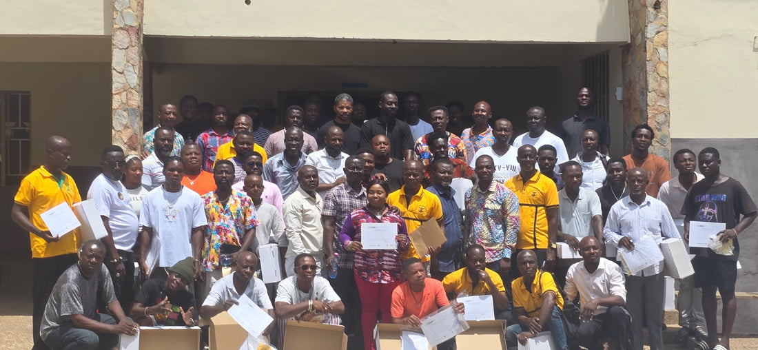 Revitalizing Ghana’s Golden Legacy: Sue Shimmers Jewellery Trains 90 Jewellers with Funding from the Ghana Skills Development Fund